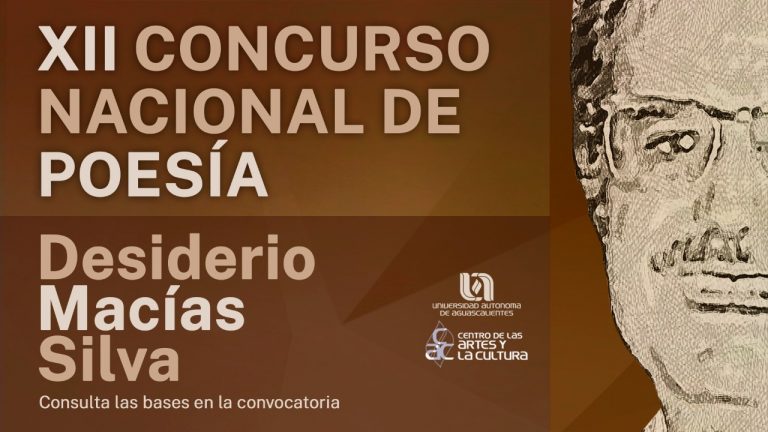 Invitan a participar en el XII Concurso Nacional de Poesía Desiderio Macías Silva