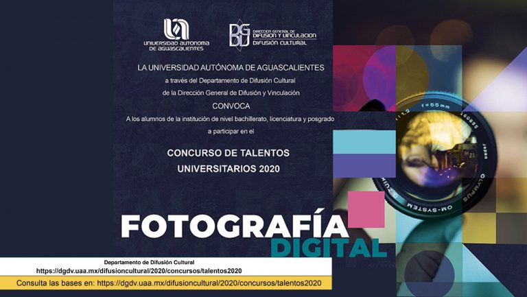 UAA invita a concursos de Talentos Universitarios 2020
