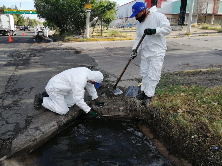 En marcha, operativo de limpieza por temporada de lluvias en Aguascalientes