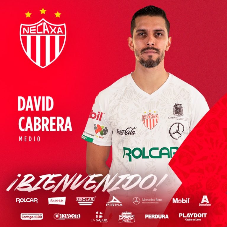 Necaxa incorpora a David Cabrera a sus filas de cara al apertura 2020