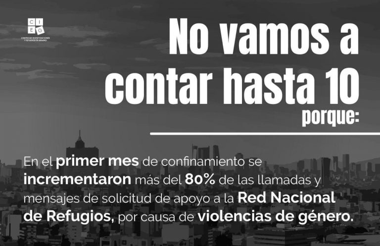 “No vamos a contar hasta 10 porque…”, contracampaña en redes