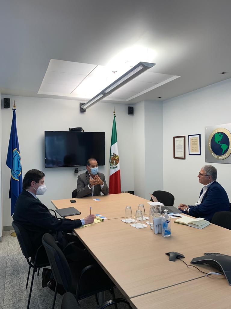 Se reúne gobernador de Aguascalientes con representante de la OMS en México   