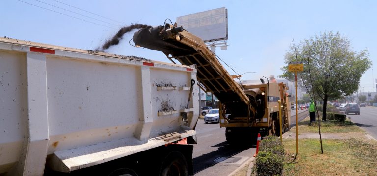 Rehabilitación de Avenida Convención norte en Aguascalientes