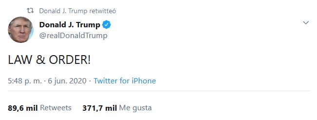 El homicidio que hace tropezar a Trump