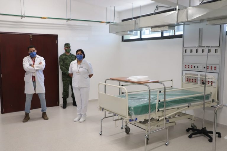 XIV Zona Militar en Aguascalientes, lista para pacientes Covid-19