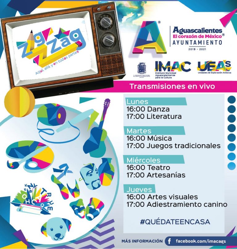 En Aguascalientes, continúan talleres en línea