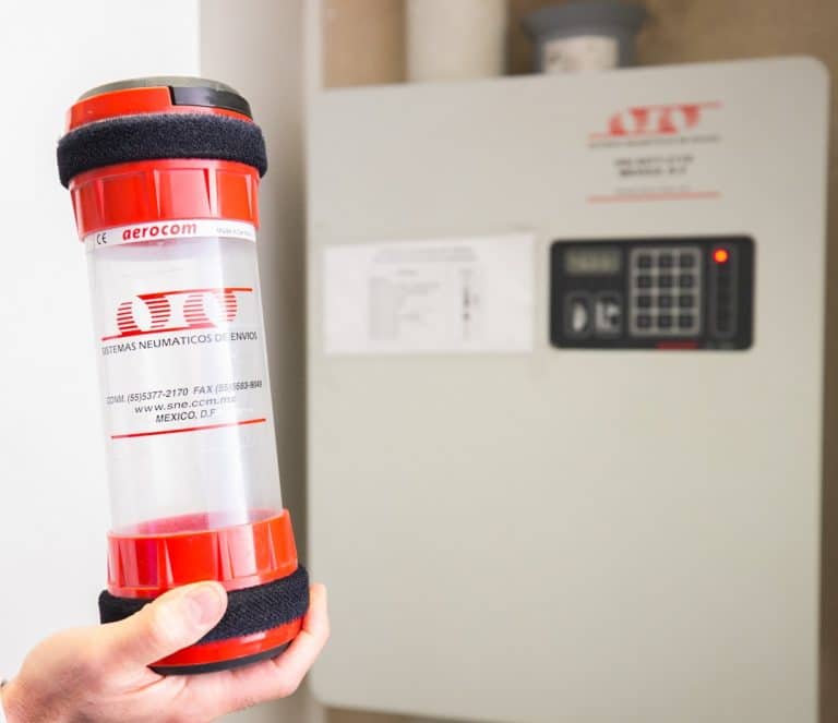 Hospital Hidalgo en Aguascalientes cuenta con Sistema de Correo Neumático