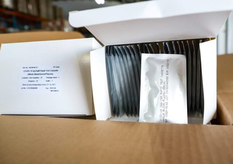 Gobierno del Estado de Aguascalientes adquirió 10 mil pruebas rápidas de Covid-19