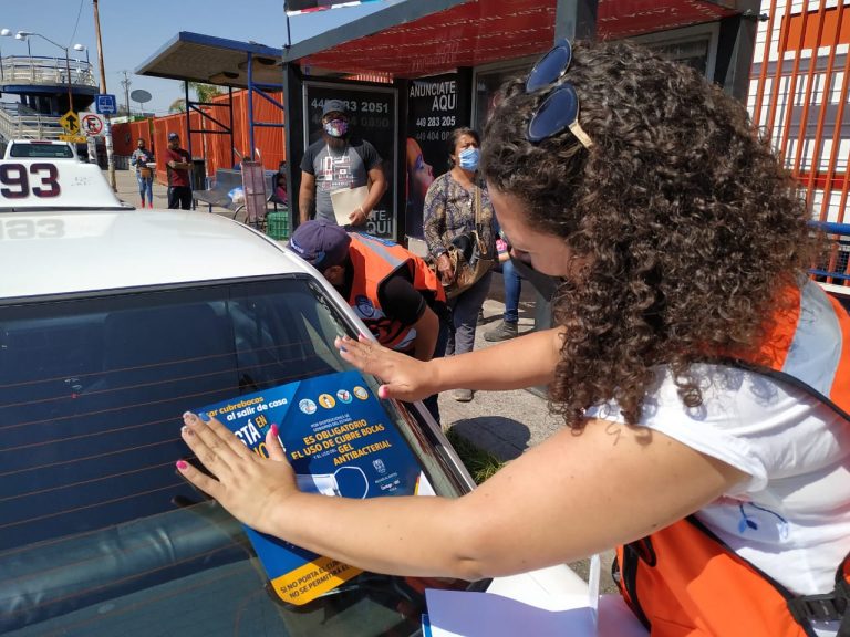 Guardia Sanitaria de Aguascalientes ha enviado al corralón a 30 taxis
