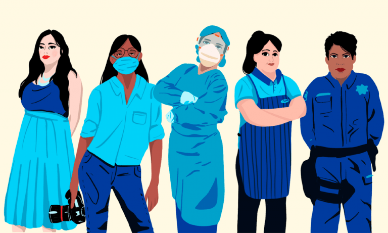 Heroínas contra la COVID-19, las mujeres que luchan en la pandemia