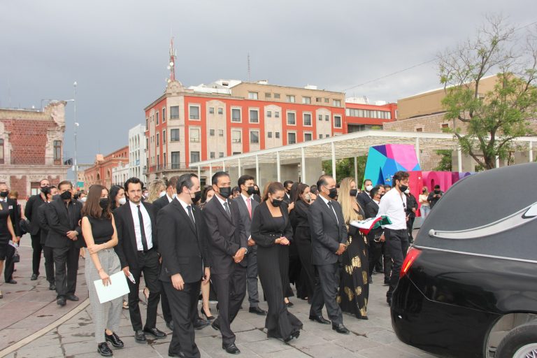 Así fue el homenaje al ex alcalde de Aguascalientes, Adrián Ventura