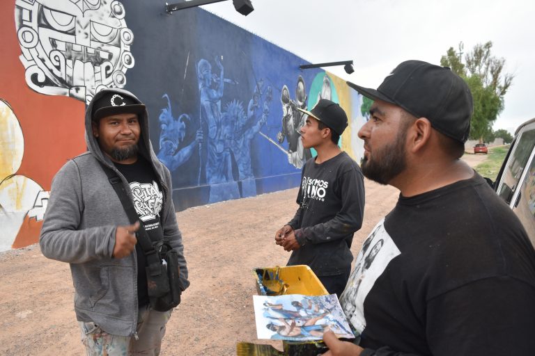 La historia de Aguascalientes en un mural/ Imágenes de Aguascalientes 