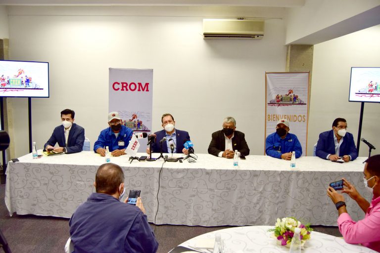 Visita el estado líder nacional de la CROM y hace nombramientos en Unipres Mexicana