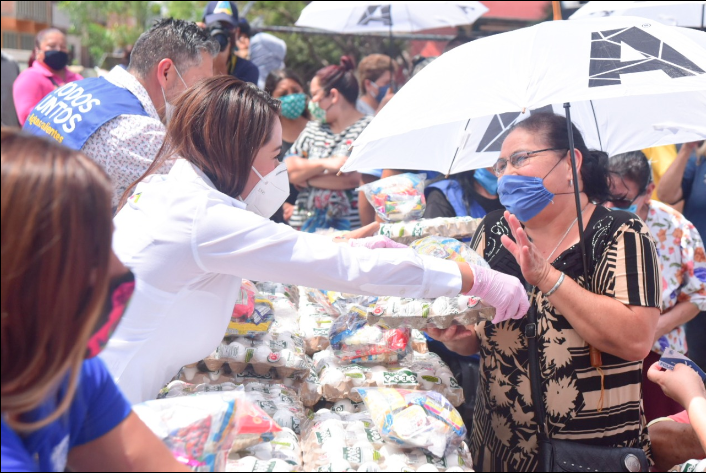 Han entregado más de 200 mil apoyos alimenticios en Aguascalientes
