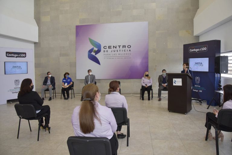 Inauguran Plaza Comunitaria del Inepja en el Centro de Justicia para Mujeres en Aguascalientes
