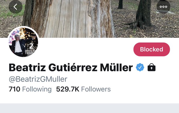 Gutiérrez Müller borra tuit, pone candado a su cuenta y llama inquisidores a sus críticos