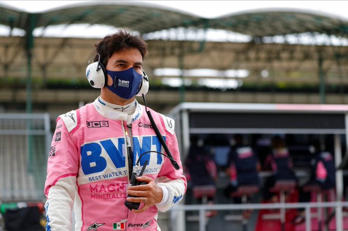 Checo Pérez, primer piloto de F1 en dar positivo a Covid-19