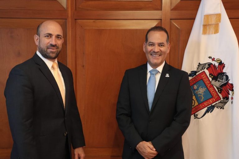 Gobernador se reúne con nuevo subsecretario de Gobierno