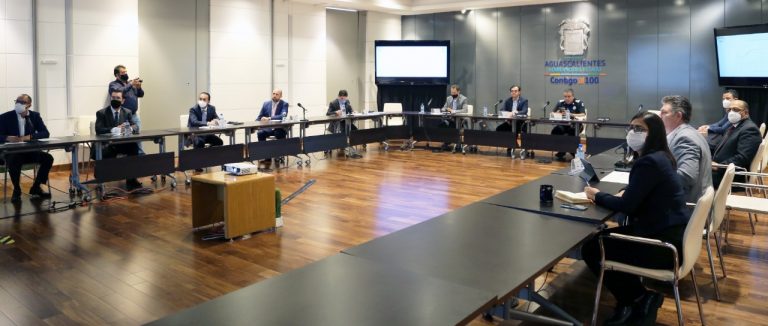 Se reúne Gabinete Estratégico de Gobernanza y Seguridad en Aguascalientes