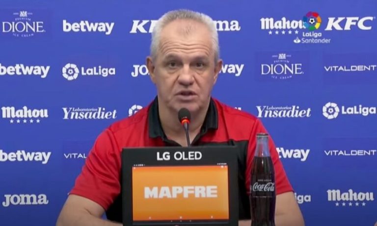 Javier Aguirre deja la dirección técnica del Leganés tras descenso del equipo