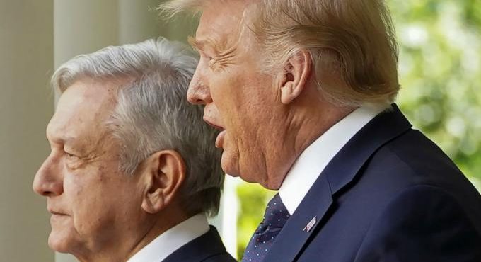 AMLO y Trump si hablaron del Muro… pero en privado