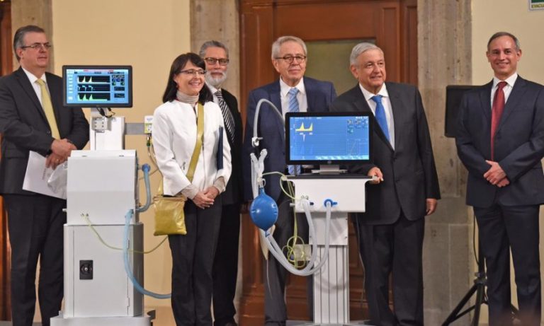 El Conacyt presenta dos ventiladores para pacientes Covid de diseño mexicano