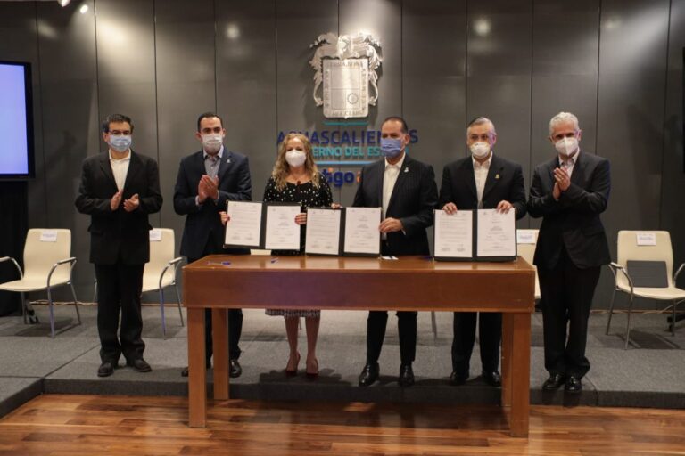 Gobierno del Estado y Amexgen firman convenio para eficientar energía en la industria local