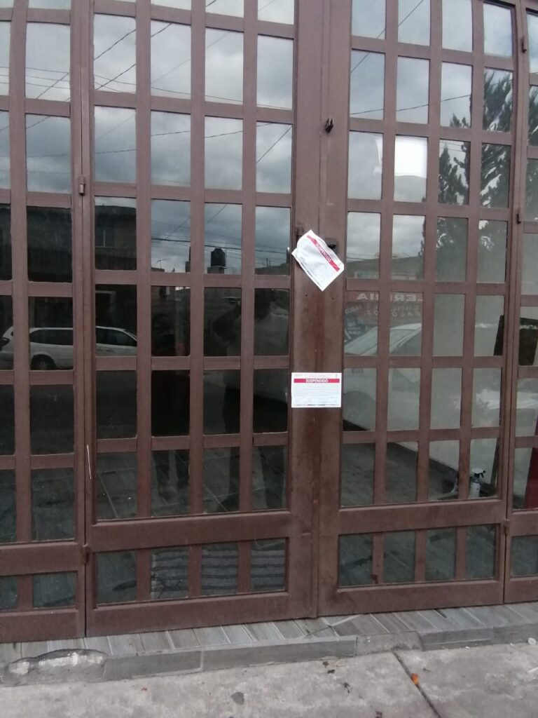 Guardia Sanitaria en Aguascalientes clausuró funeraria