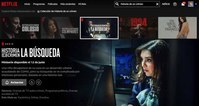 La serie sobre Paulette es una telenovela de pelucas y patiños