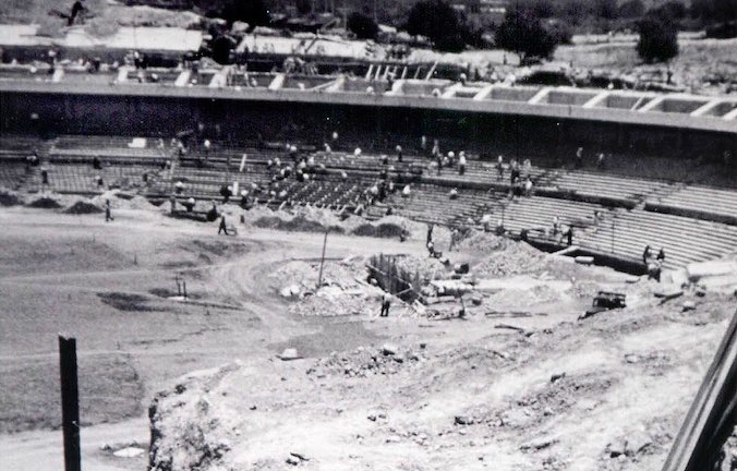 La UNAM conmemora 70 años de que se inició la construcción del Estadio Olímpico