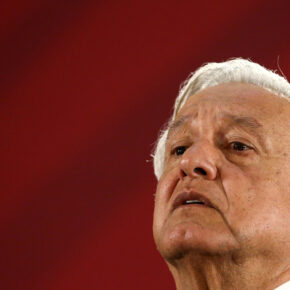 FILE PHOTO: Mexico’s President Obrador attends a news conference in Mexico City
