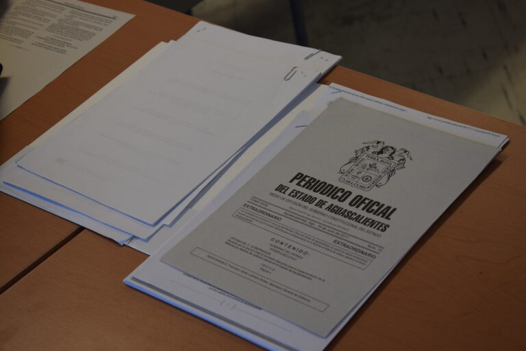 No publican cambios en comisiones en el Periódico Oficial de Aguascalientes
