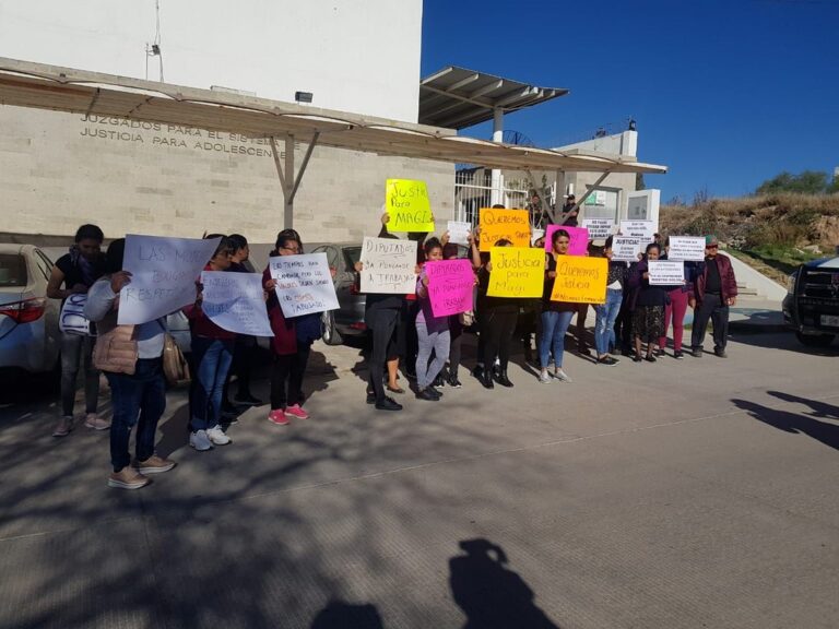 Familiares de Magui se manifiestan y marchan en busca de justicia