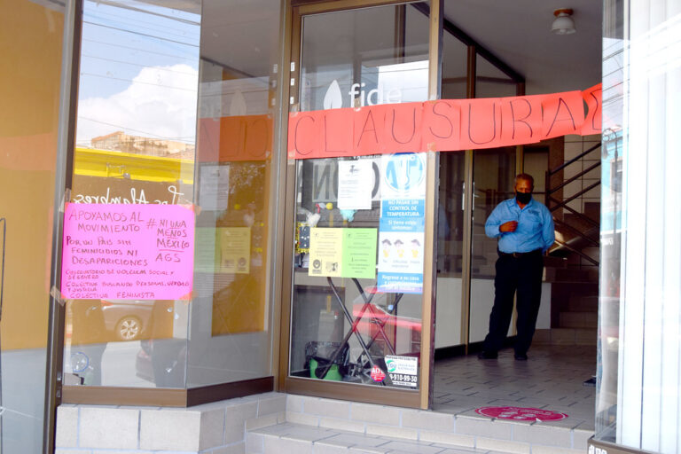 Toman las oficinas de la CNDH en Aguascalientes de manera simbólica