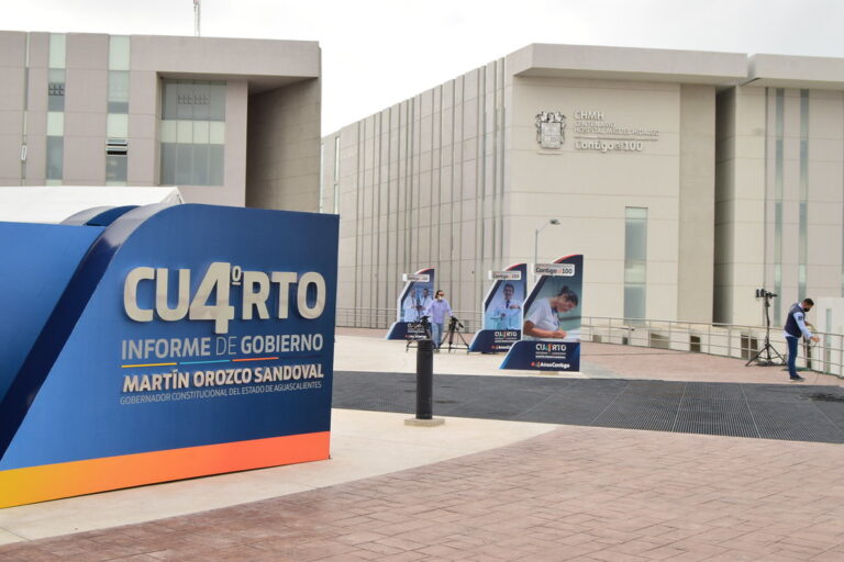 Gobernador de Aguascalientes rindió su Cuarto Informe de Gobierno en el tema de salud
