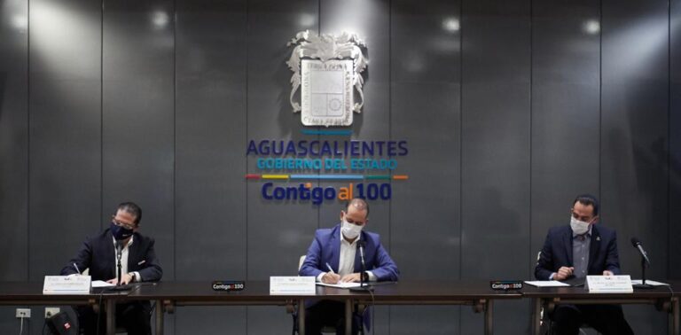 Gobierno de Aguascalientes firmó convenio con Fedex para impulsar mipymes