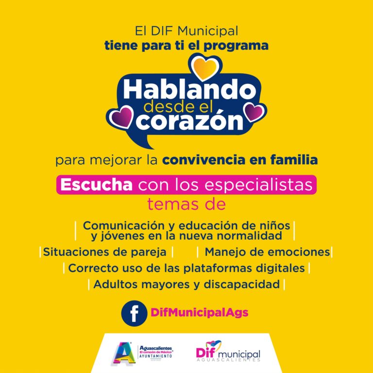 Municipio de Aguascalientes lanza campaña Hablando desde el Corazón