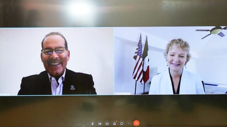 Gobernador de Aguascalientes se reunió con la nueva cónsul de Estados Unidos en Guadalajara