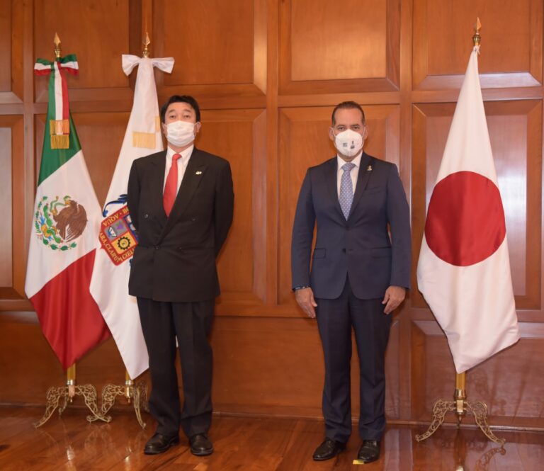 Gobernador de Aguascalientes se reunió con cónsul general de Japón en León