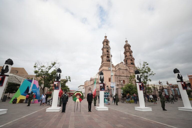 Conmemoraron el 173 aniversario de la Gesta Heroica de los Niños Héroes de Chapultepec