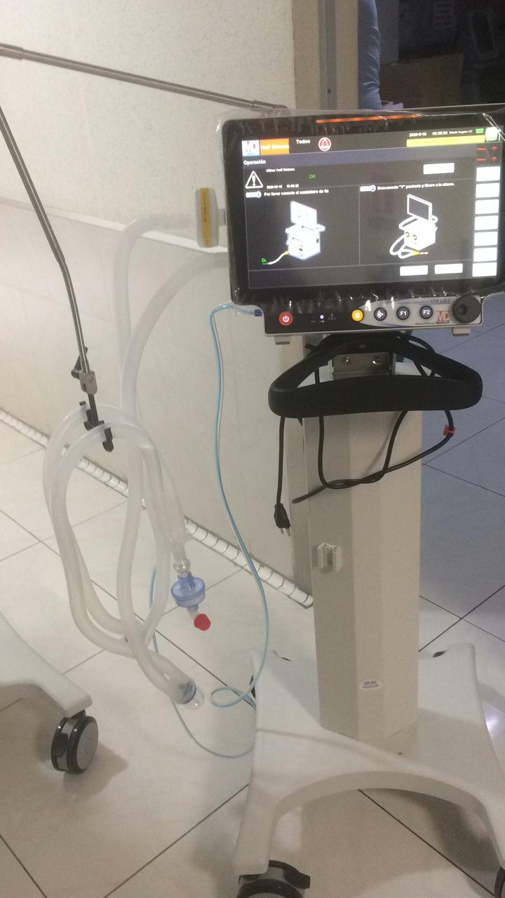 IMSS de Aguascalientes recibió 10 ventiladores para atender Covid-19