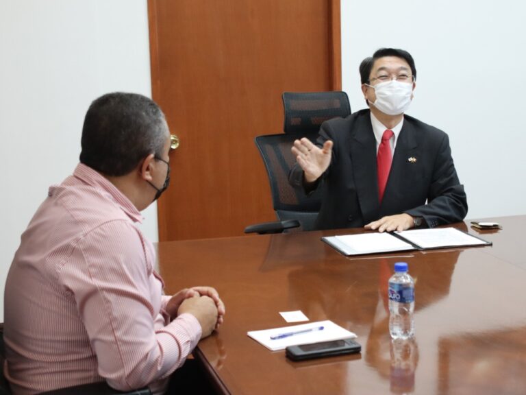 Se reúne cónsul de Japón con el titular de la SSPE
