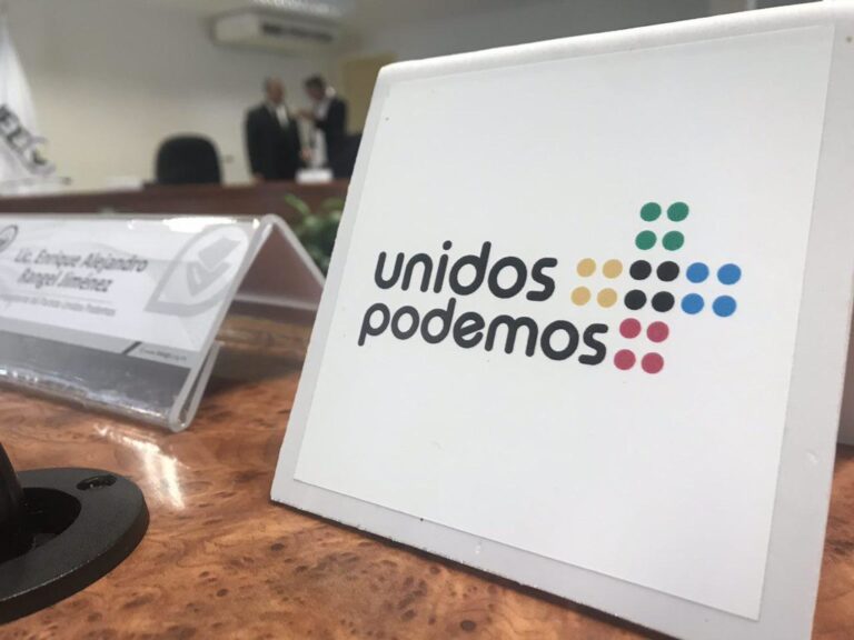 Partido Unidos Podemos más no alcanzó los mínimos de ley para sobrevivir en Aguascalientes