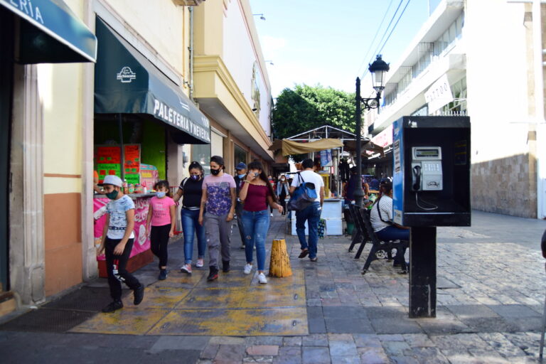 Semáforo naranja, indispensable el uso de cubrebocas en Aguascalientes