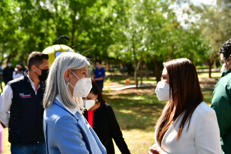 Alcaldesa de Aguascalientes pone en marcha línea morada de reúso de agua al oriente