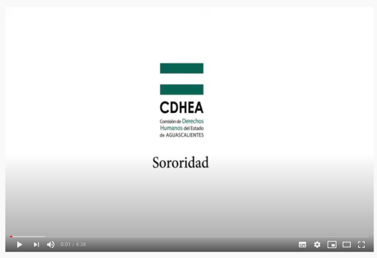 CDHEA y Cecytea difunden videocolumnas sobre derechos humanos