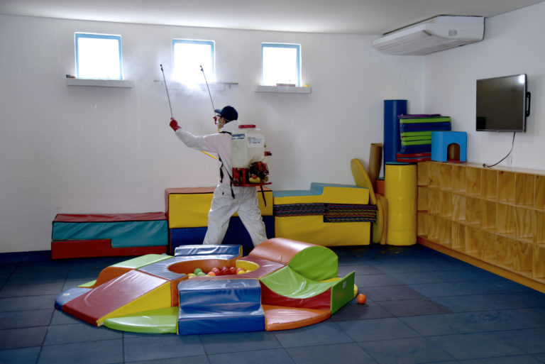 DIF Estatal supervisó actividades de sanidad en Centro de Atención Infantil San Marcos