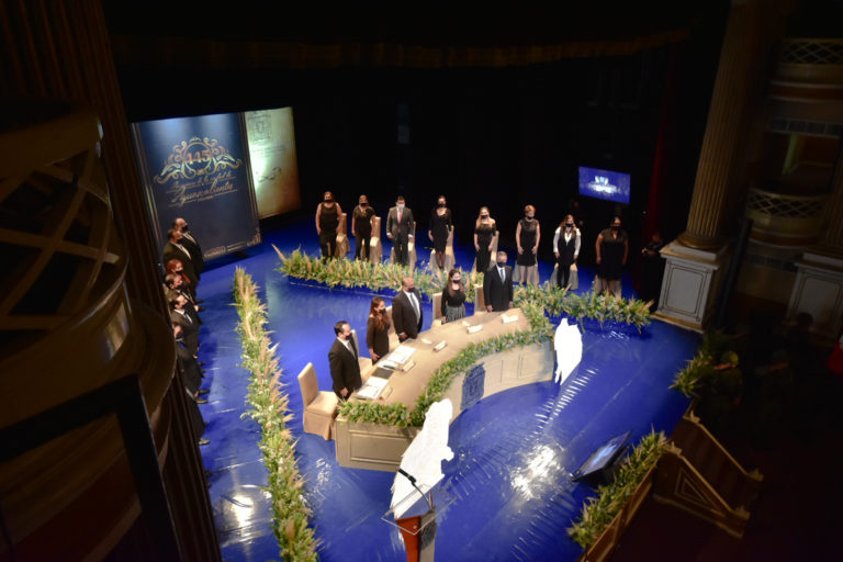 Conmemoran el 445 aniversario de la fundación de la ciudad de Aguascalientes