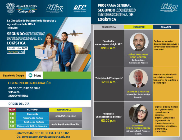 UTNA llevará a cabo el II Congreso Internacional de Logística