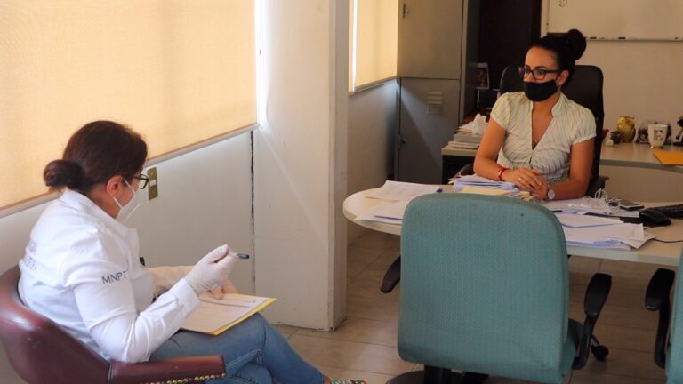 Reconoce CNDH trabajo que se realiza para prevenir Covid-19 en Ceresos del estado